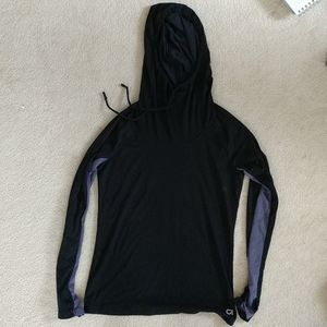 Gap medium l/s black hoodie